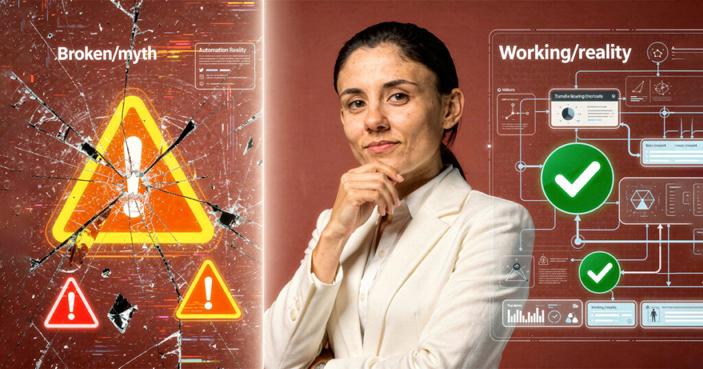 AI в автоматизациите - какво реално работи и какво е мит, статия на Мариела Славенова, собственик на Маринекст ЕйАй