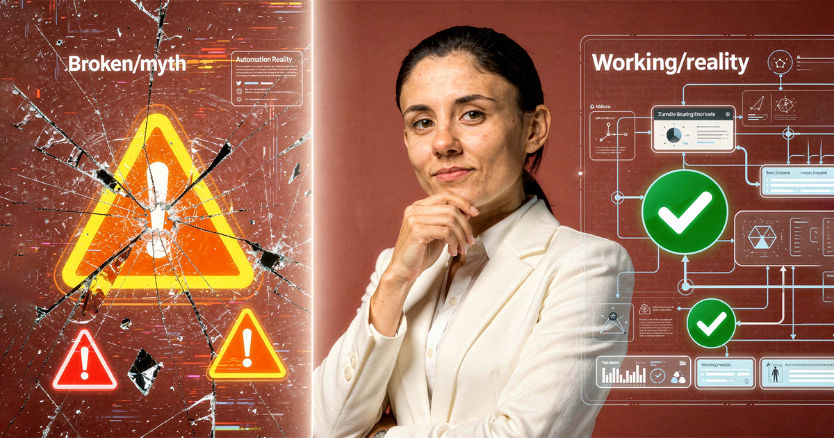 AI в автоматизациите - какво реално работи и какво е мит, статия на Мариела Славенова, собственик на Маринекст ЕйАй