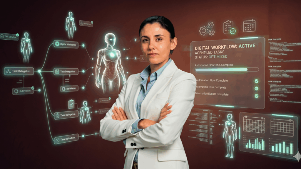 Digital Employee What is an AI agent and how it changes the way businesses work, Mariela Slavenova, owner of Marinext AI